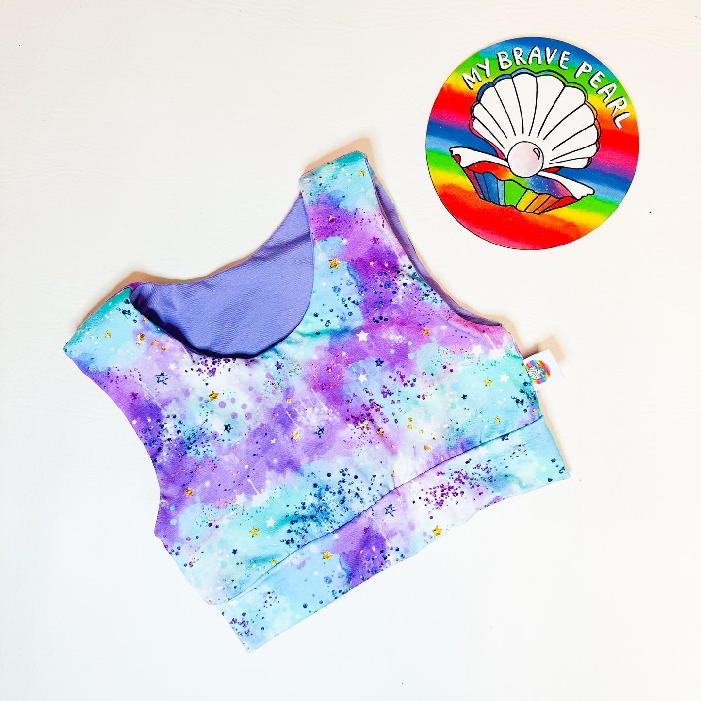 Kids Crop Top - Sleeveless/Short Sleeve