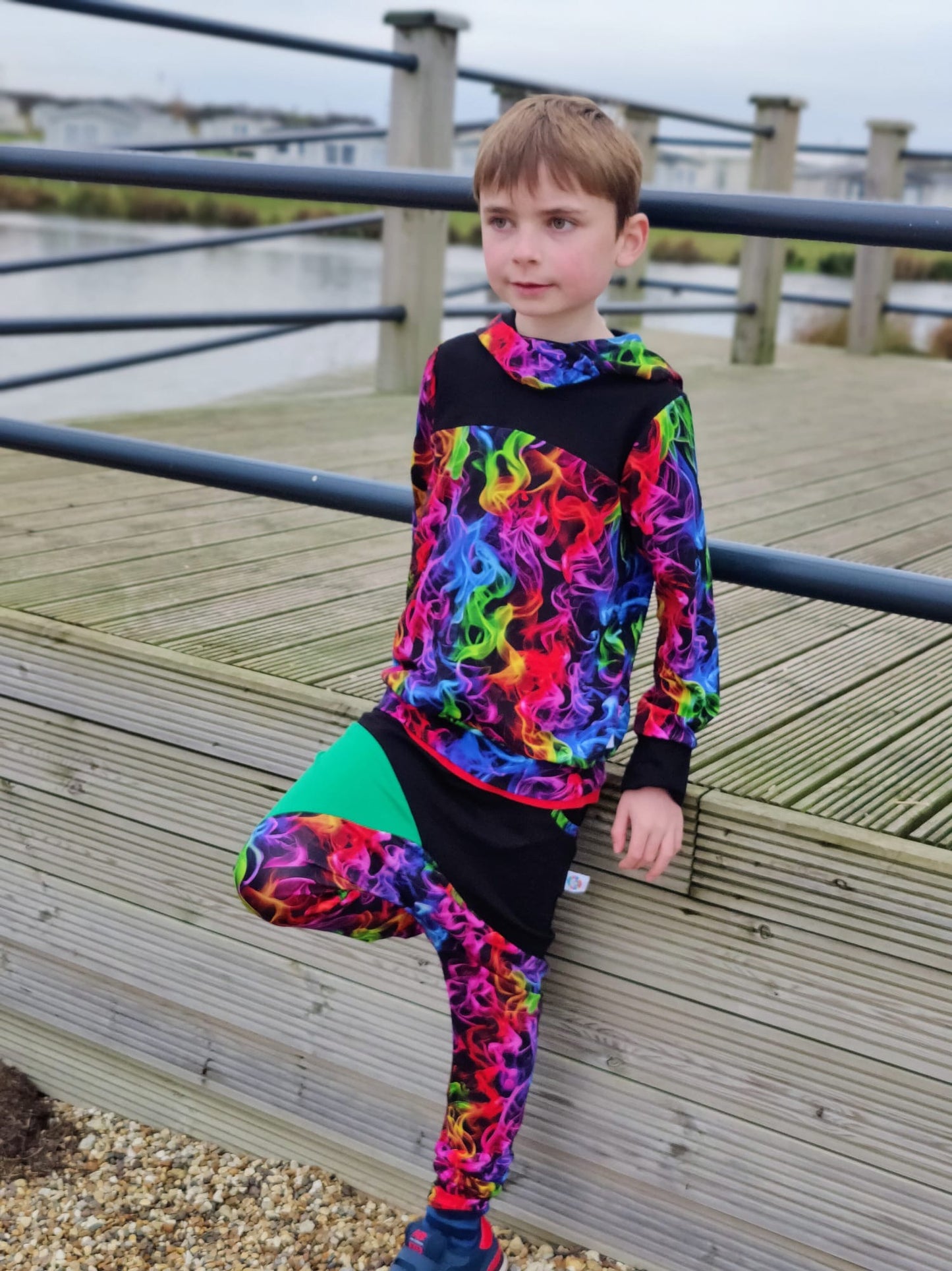 Kids Colourblock Harems