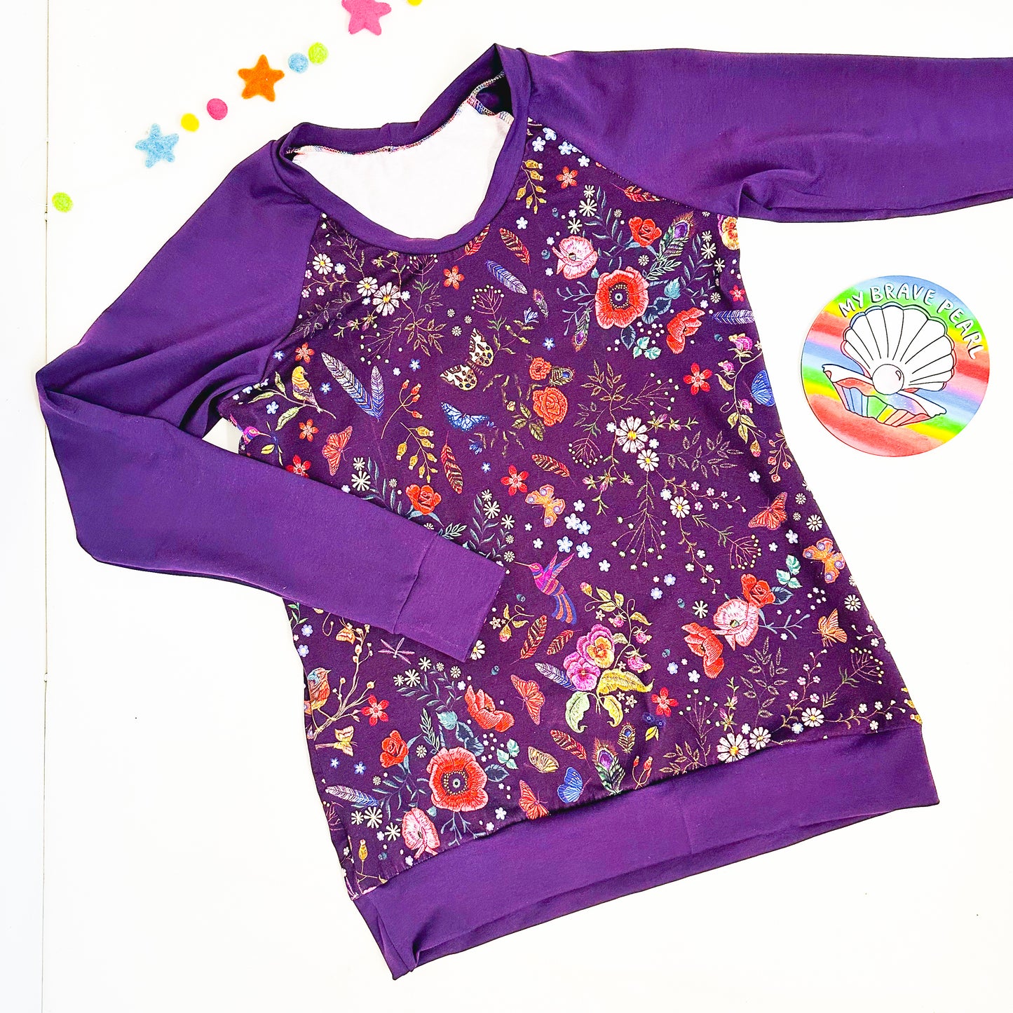 Adults Raglan Jumper - Curve Fit
