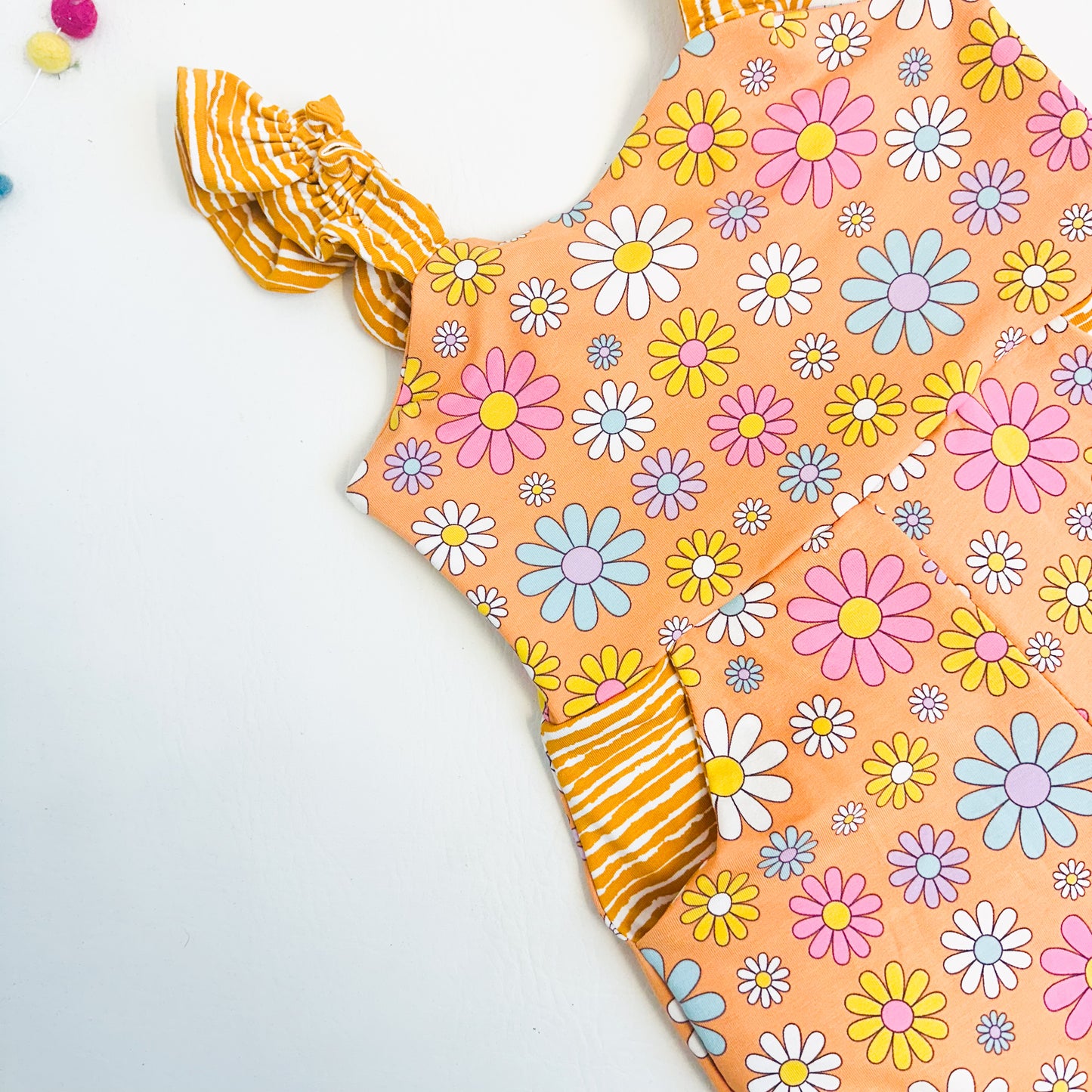 Kids Flutter Shoulder Playsuit