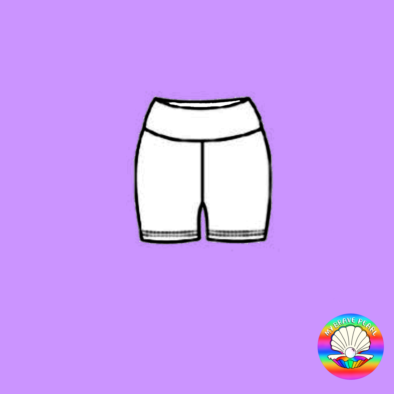 In B-Tween Shortie Shorts - Curve Fit