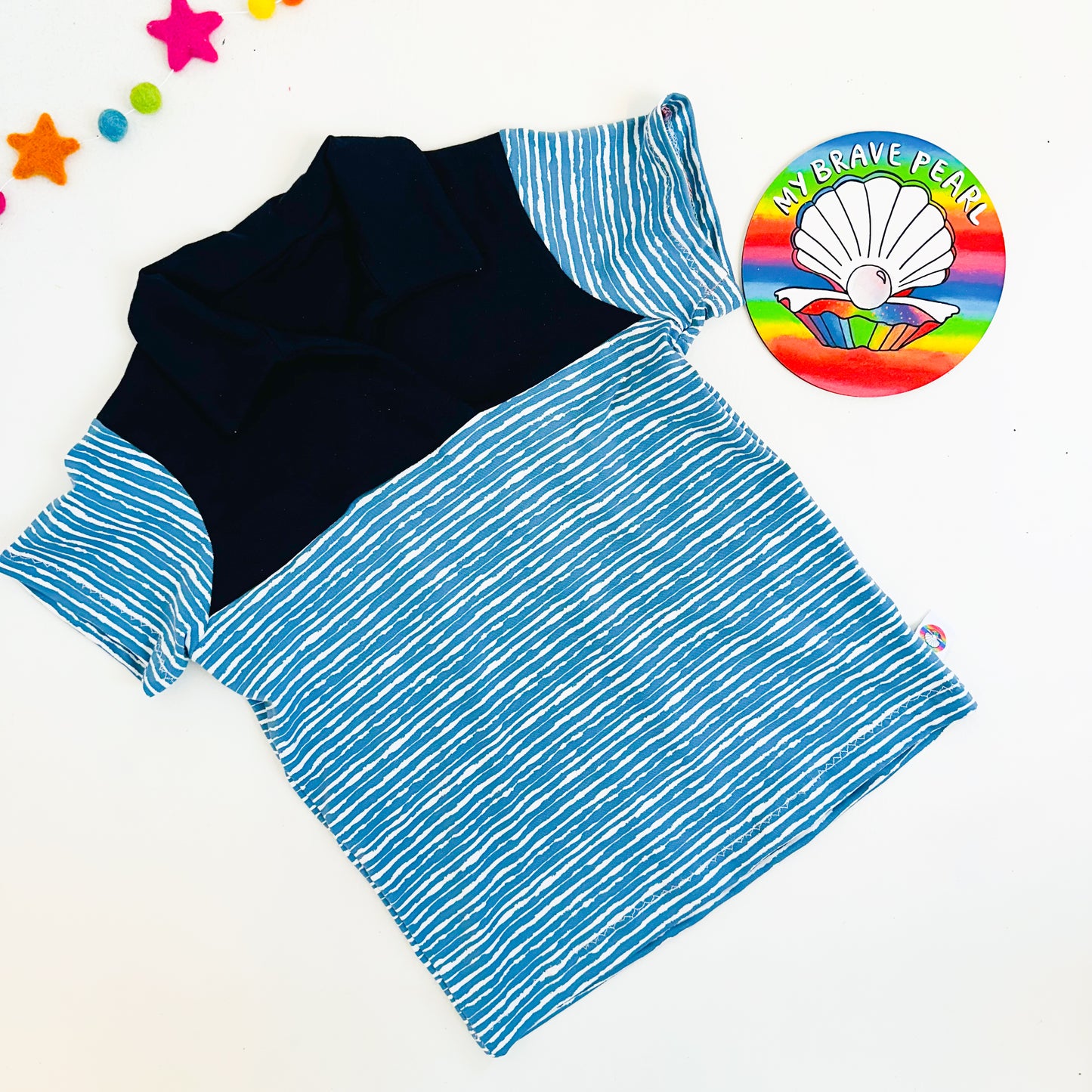 Kids Colourblock Polo