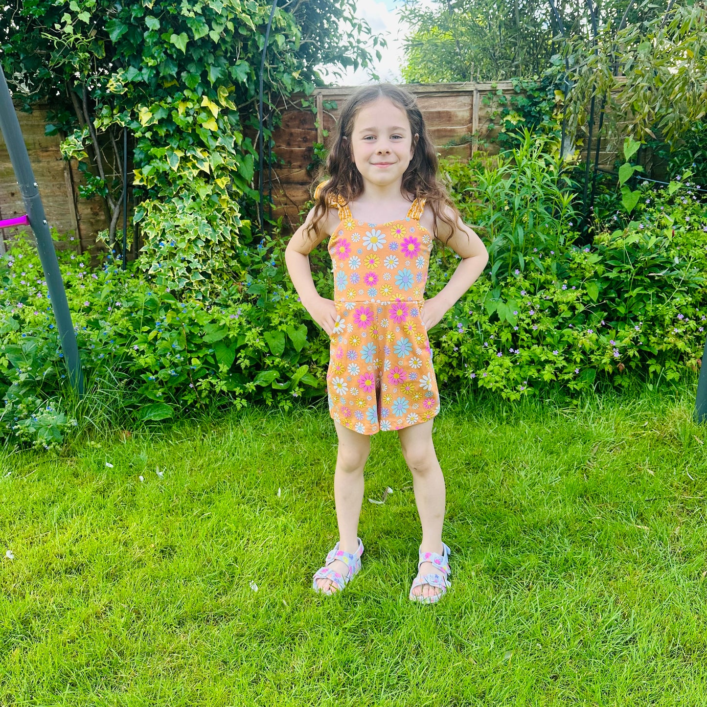 Kids Flutter Shoulder Playsuit