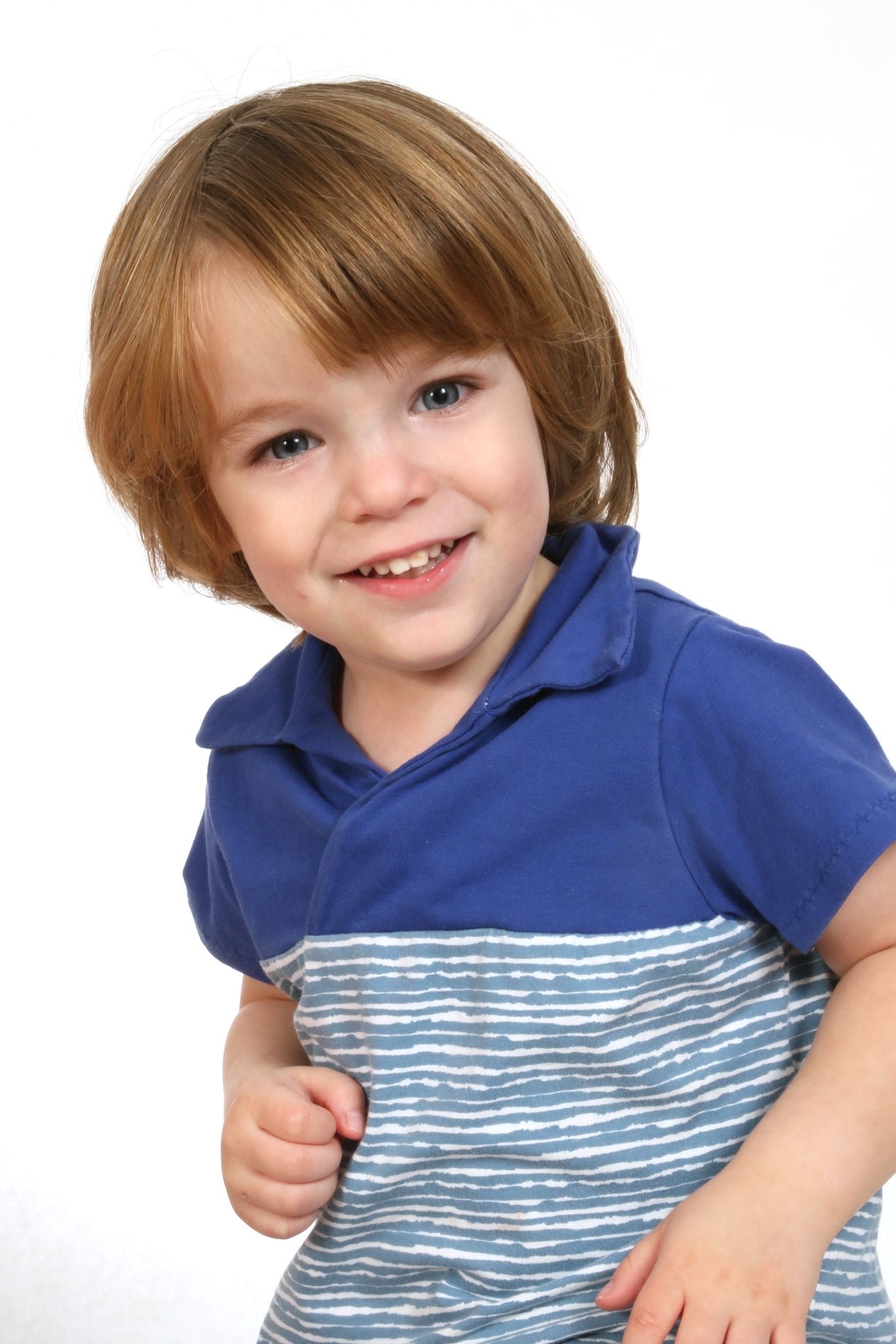 Kids Colourblock Polo