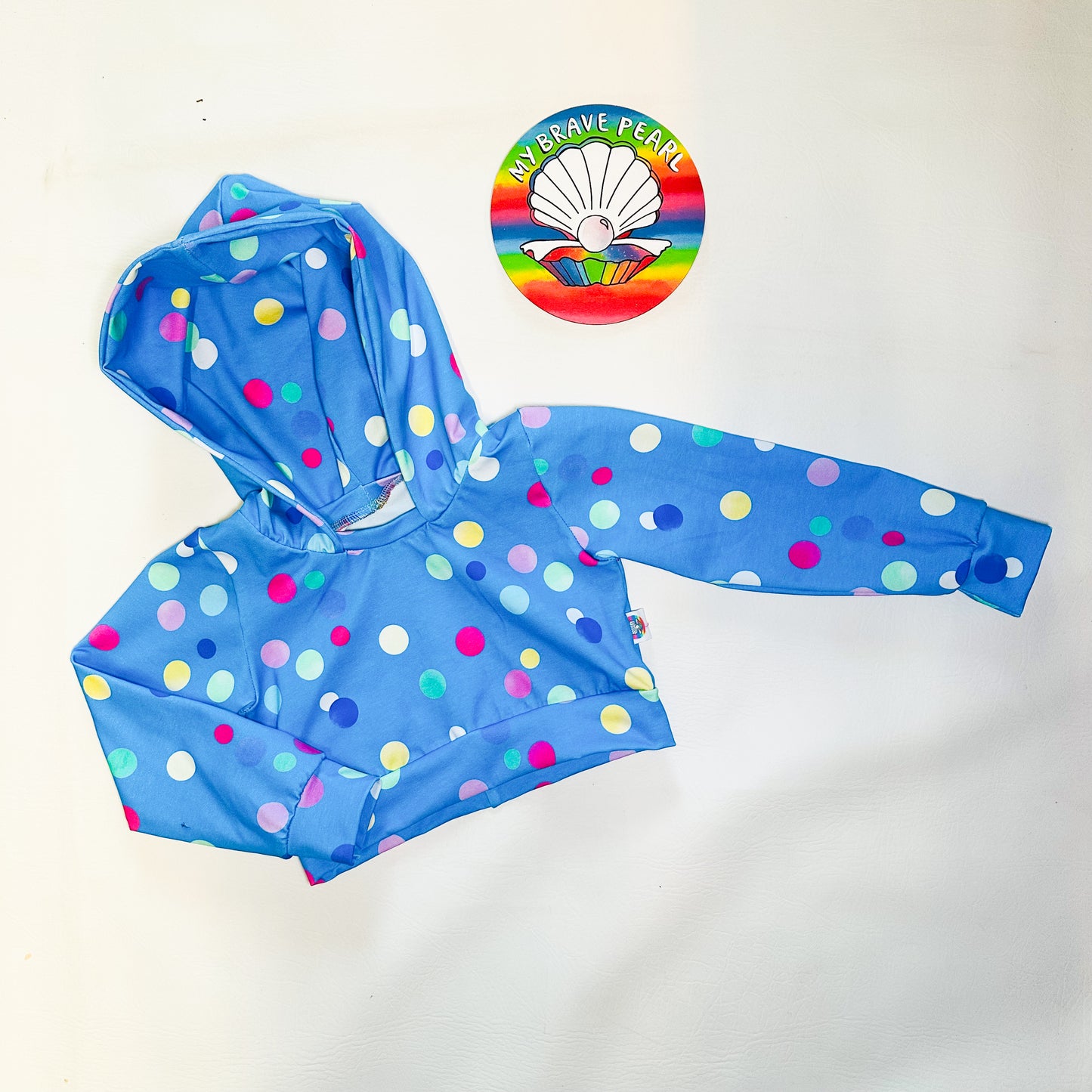 Kids Crop Hoodie