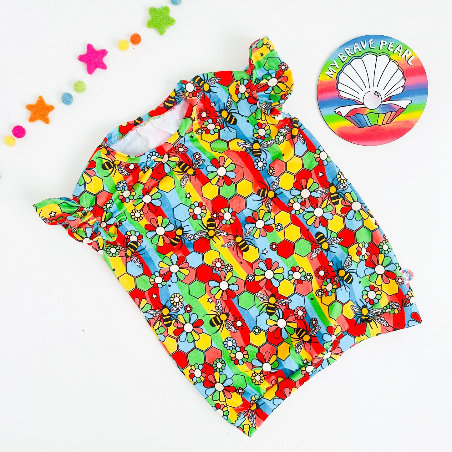 Kids Flutter Sleeveless Tee