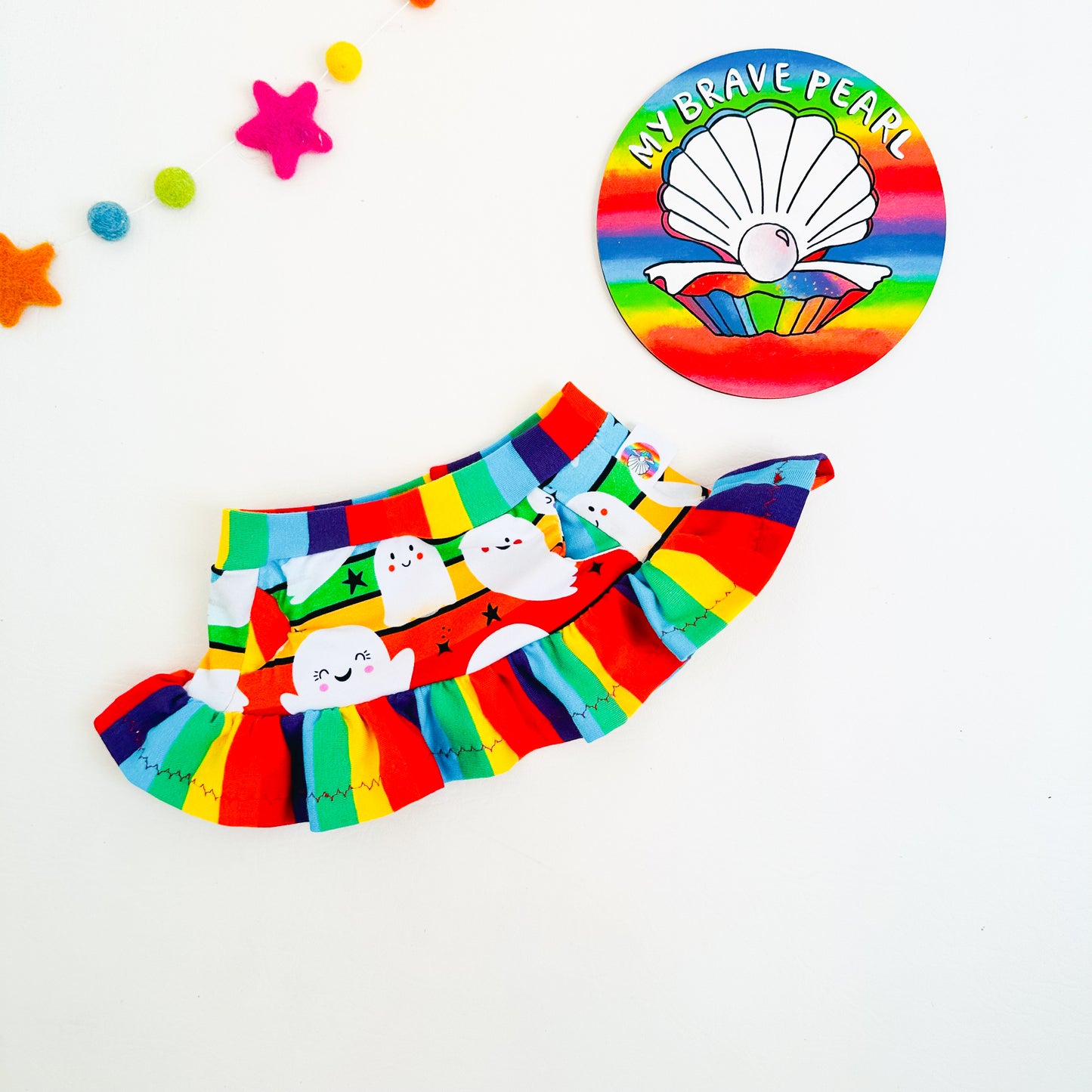 Kids Tiered Pocket Skirt
