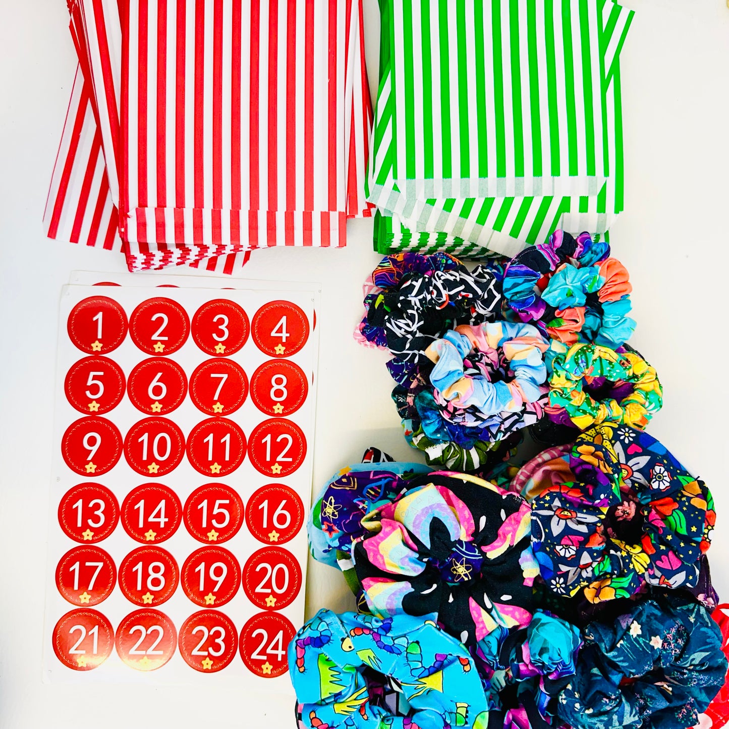 Mixed Hair Accessories 24 Advent Calendar