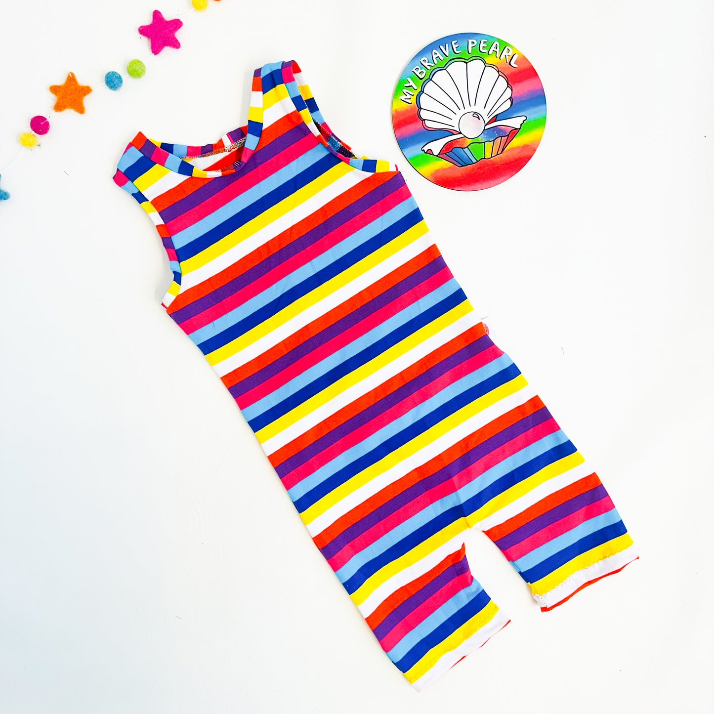 Kids Sleeveless Romper/Unitard