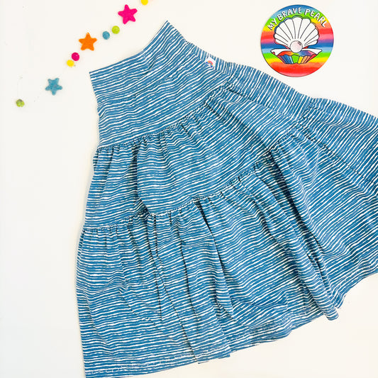 Kids Maxi Length Tiered Skirt