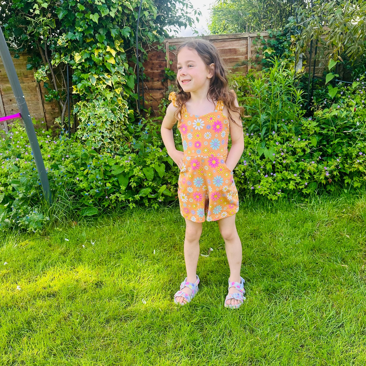 Kids Flutter Shoulder Playsuit