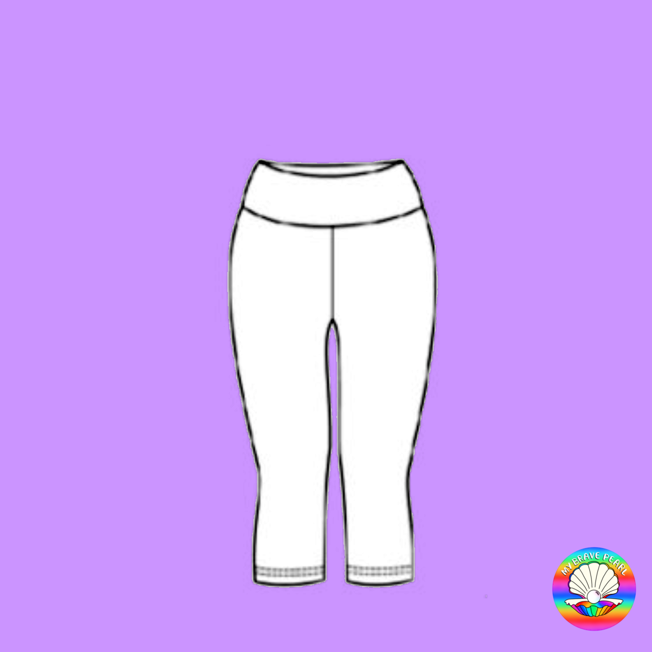 In B-Tween Capri Leggings - Curve Fit