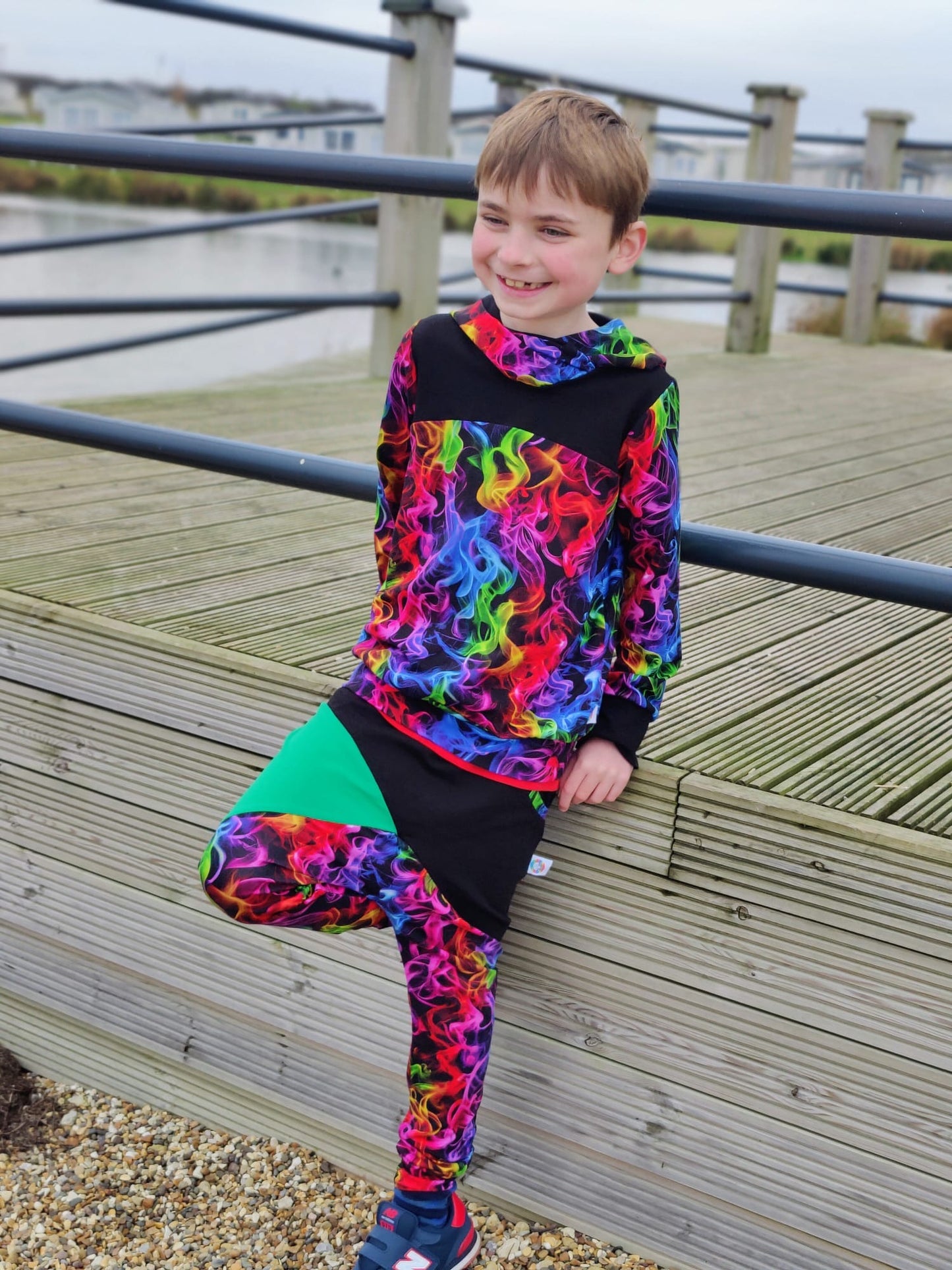 Kids Colourblock Harems