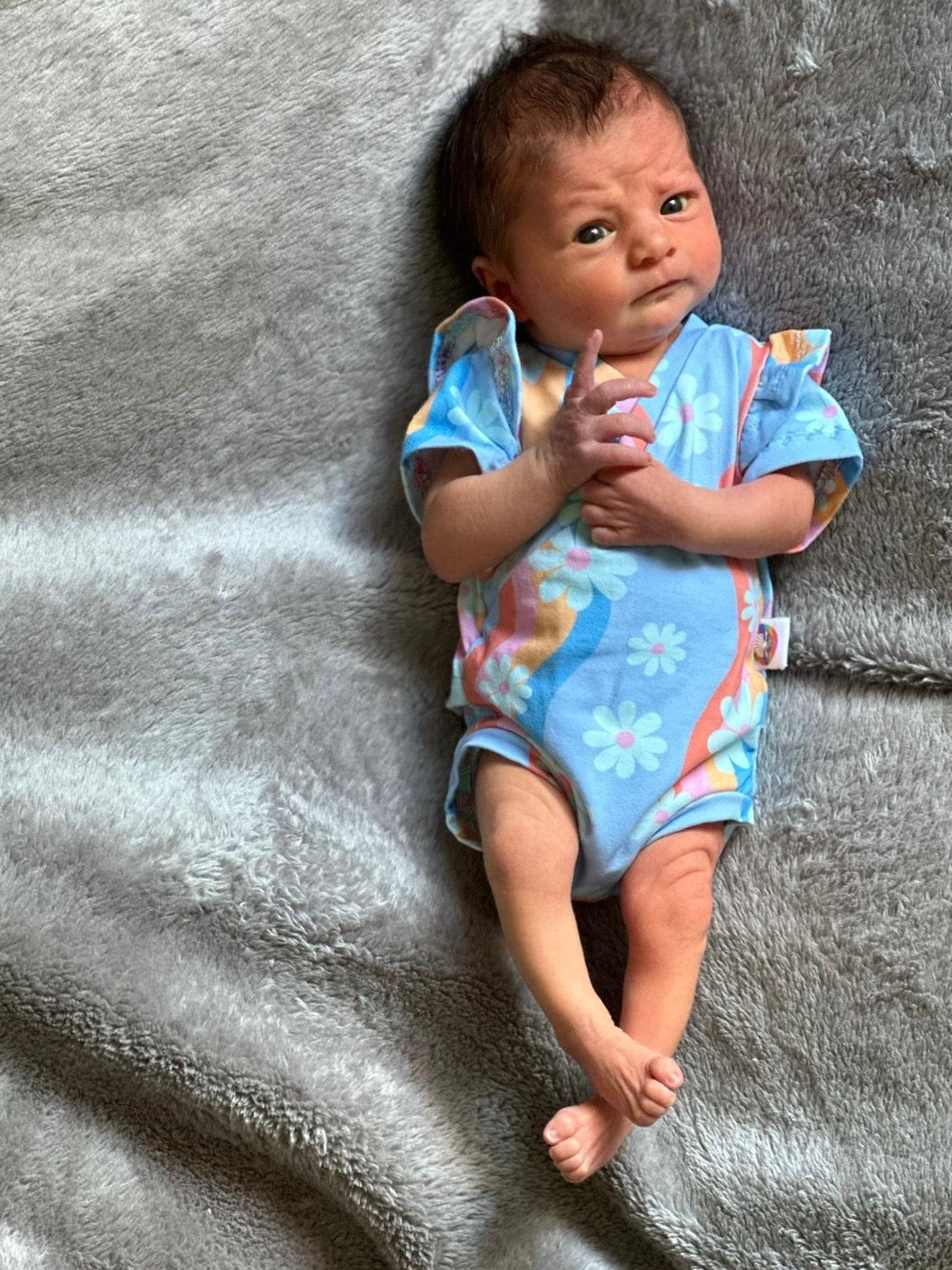 BP Baby Cross Front Vest Bodysuit
