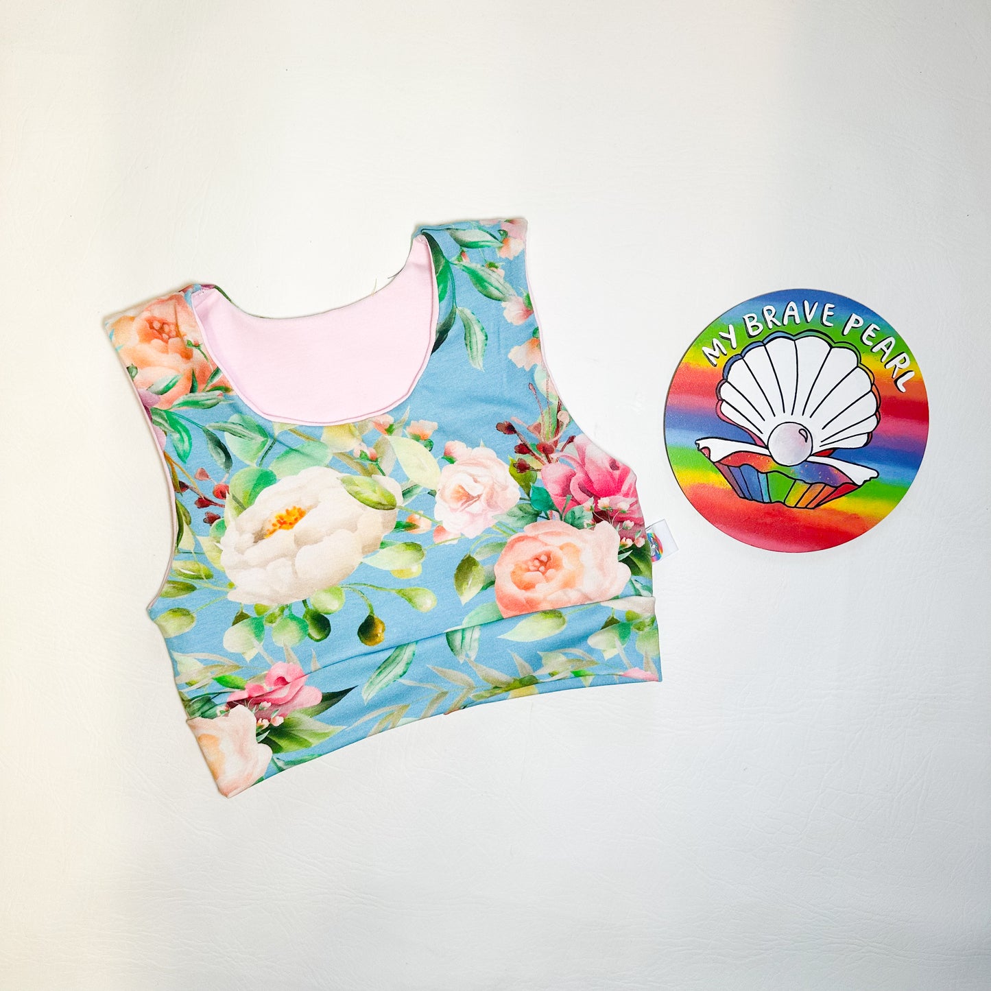 Kids Crop Top - Sleeveless/Short Sleeve
