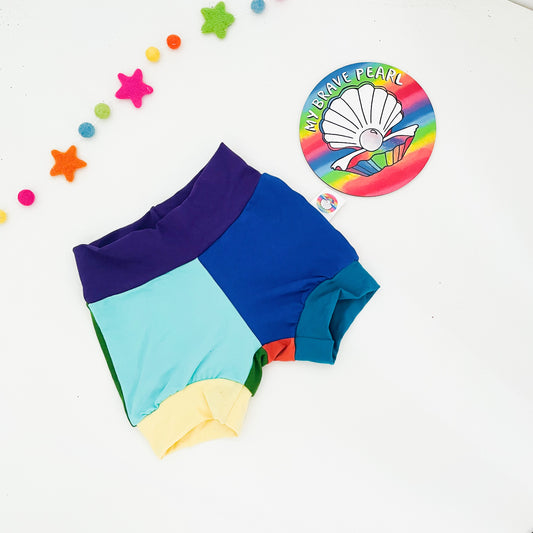 Kids Essentials Super Scrappy Mystery Colourblock Jogger Shorts