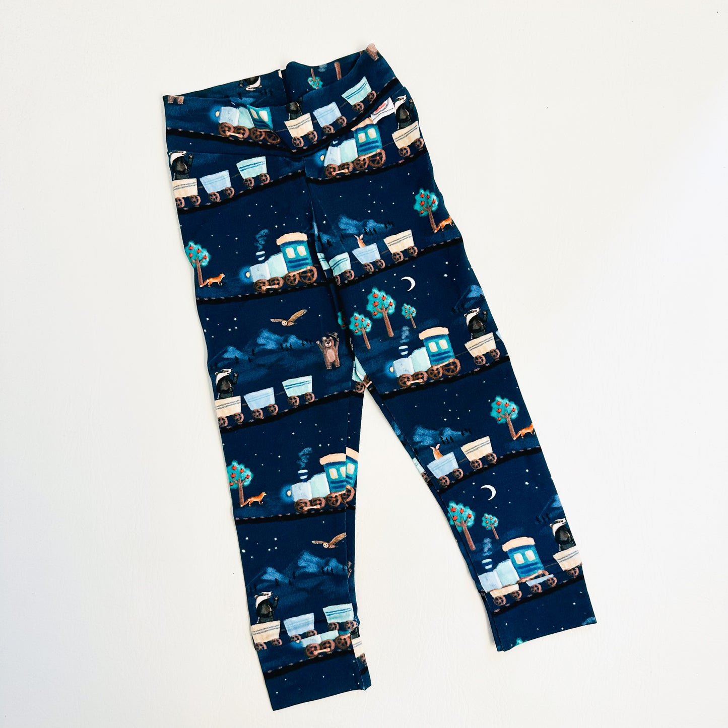 Ready To Ship 2-3Y Night Trains Leggings