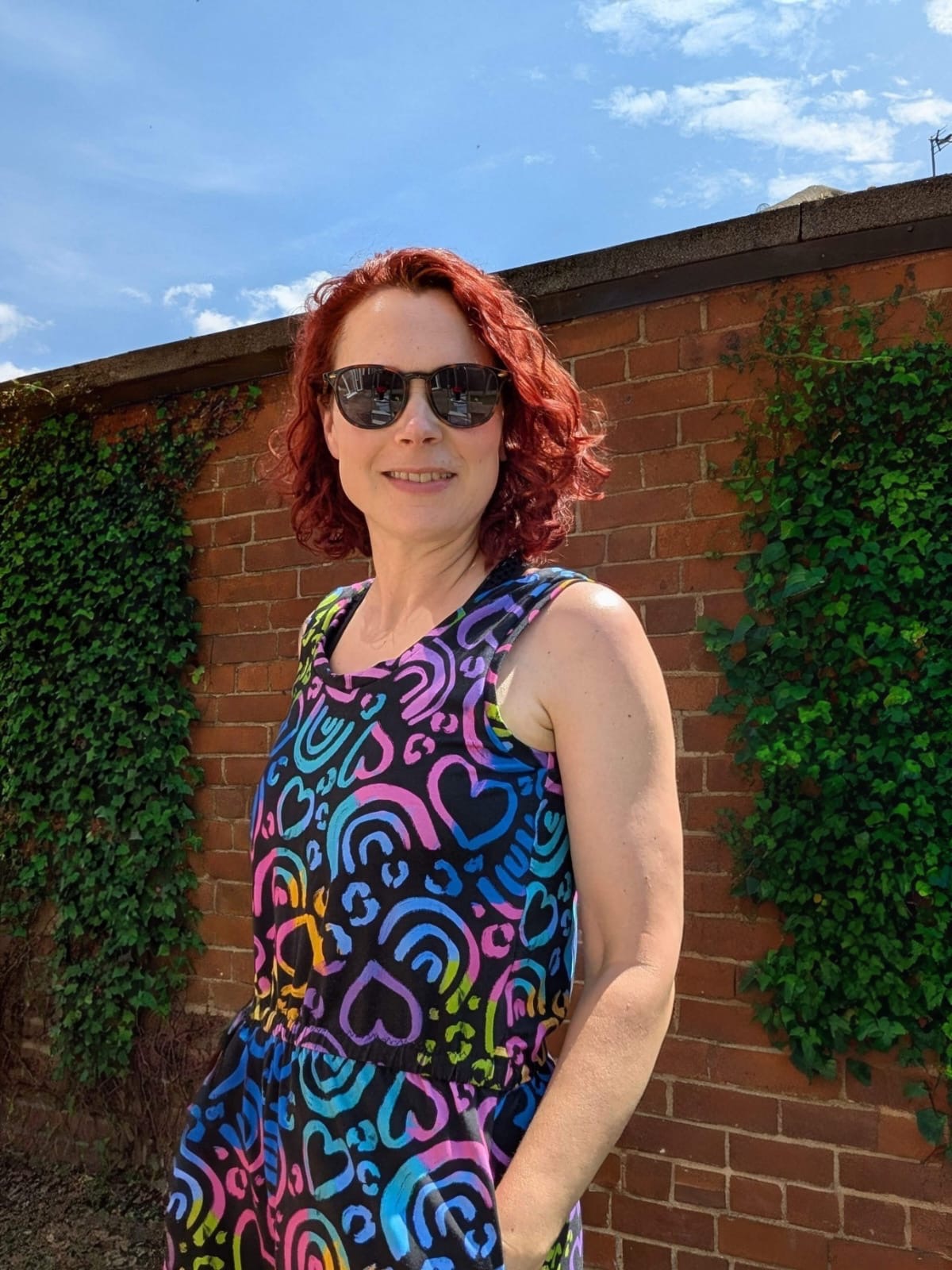 Adults Elasticated Waist Playsuit- Curve Fit