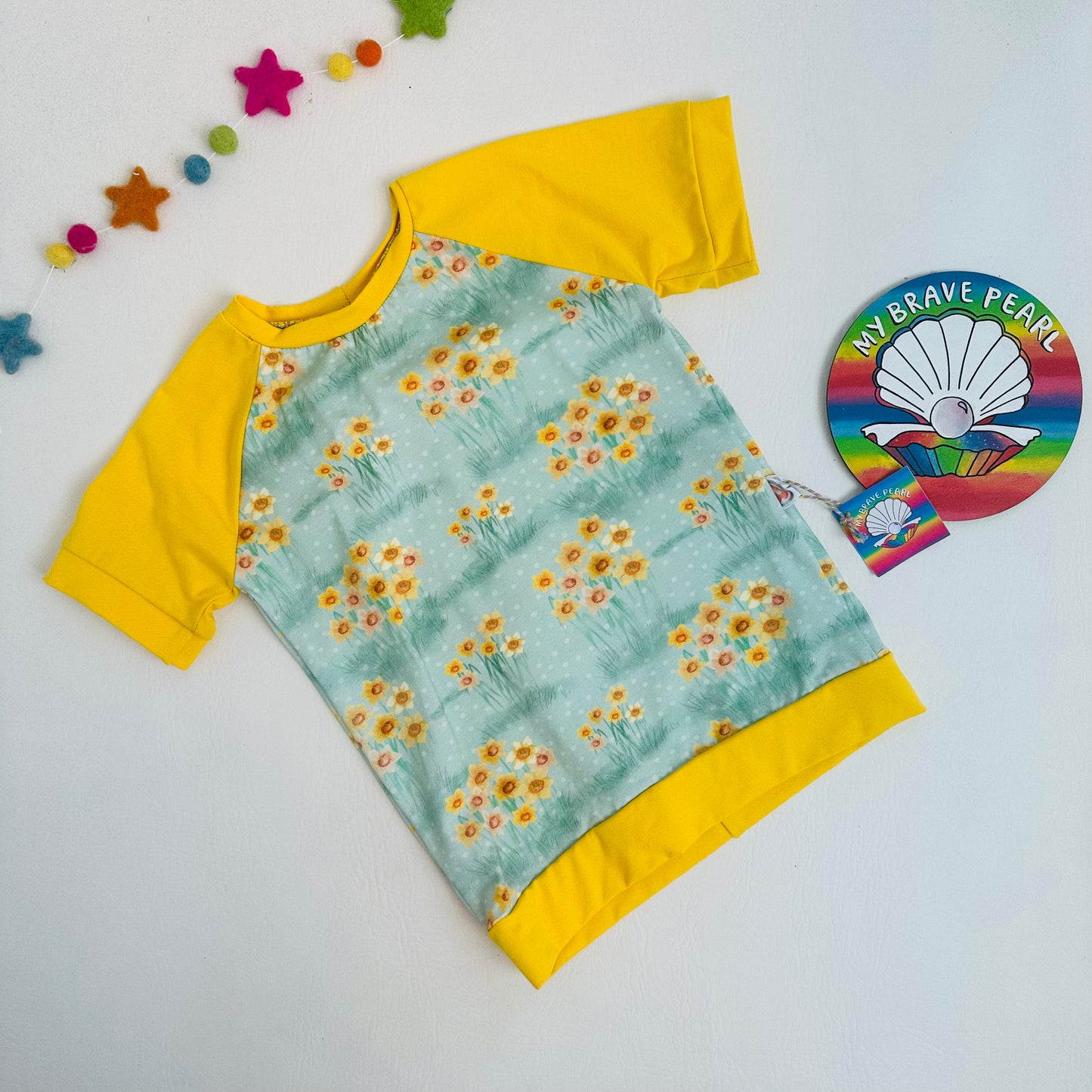Ready To Ship 5-6Y Daffodil Tees