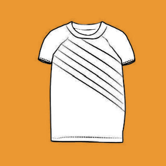 Kids Colourblock Raglan Tee