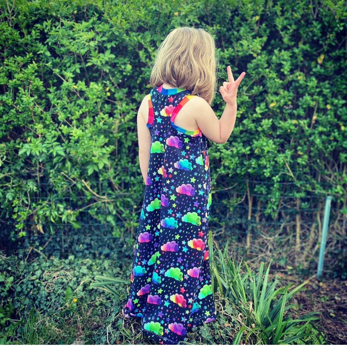 Kids Racerback Maxi Dress