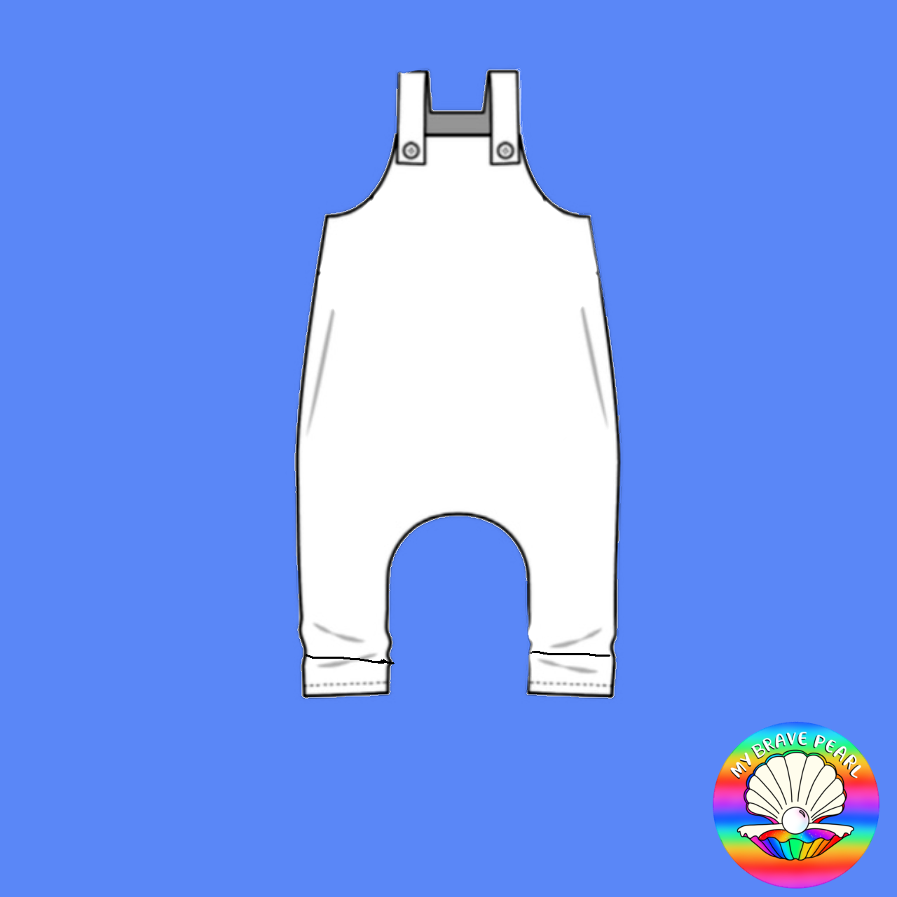 Kids Preorder Reversible Dungarees