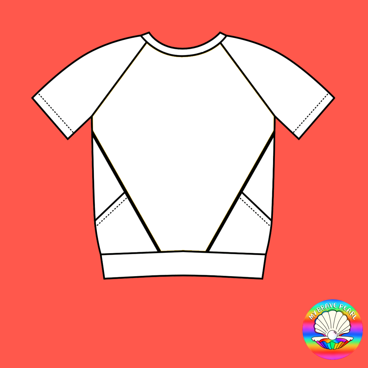 Kids Preorder Colourblock Tee