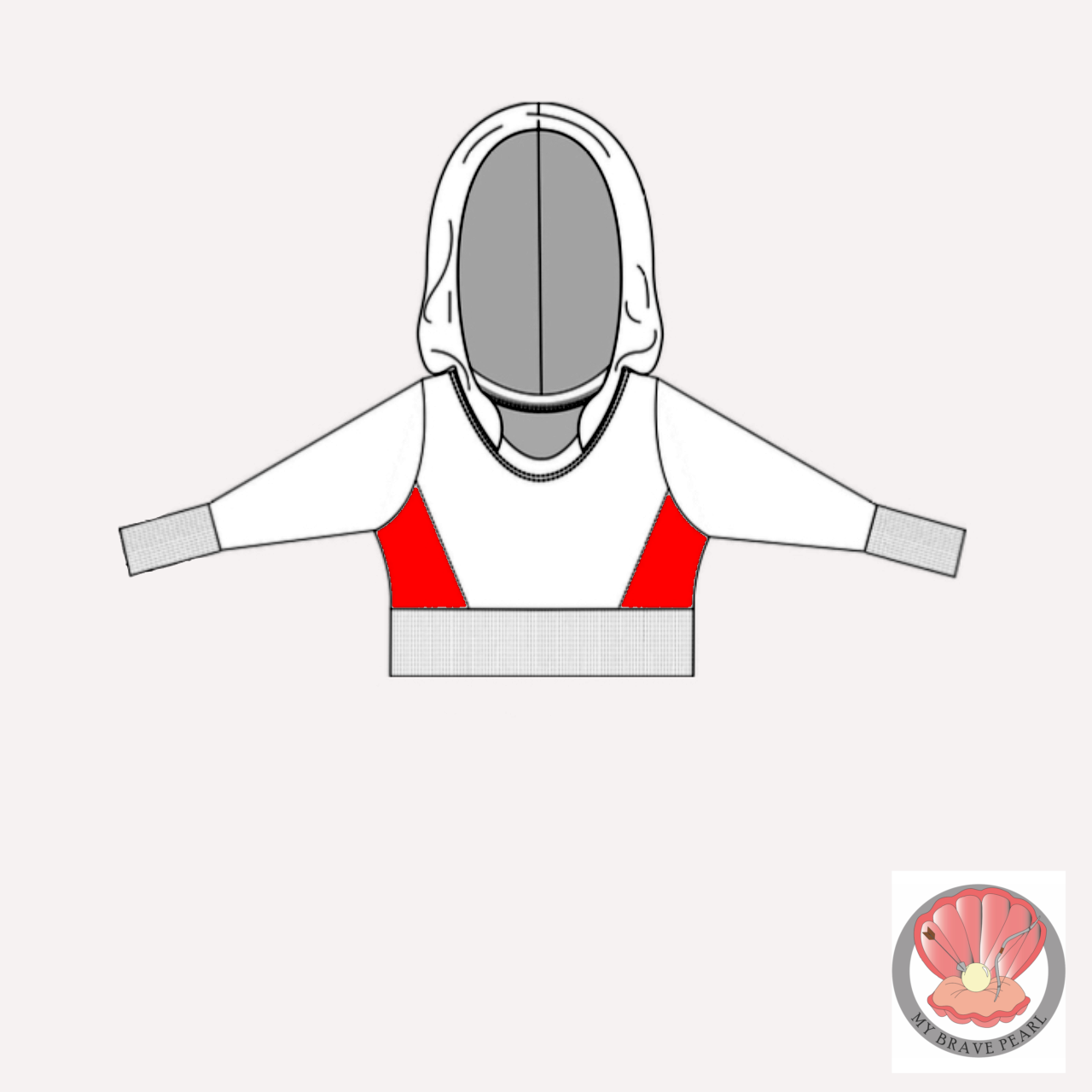 Kids Crop Hoodie