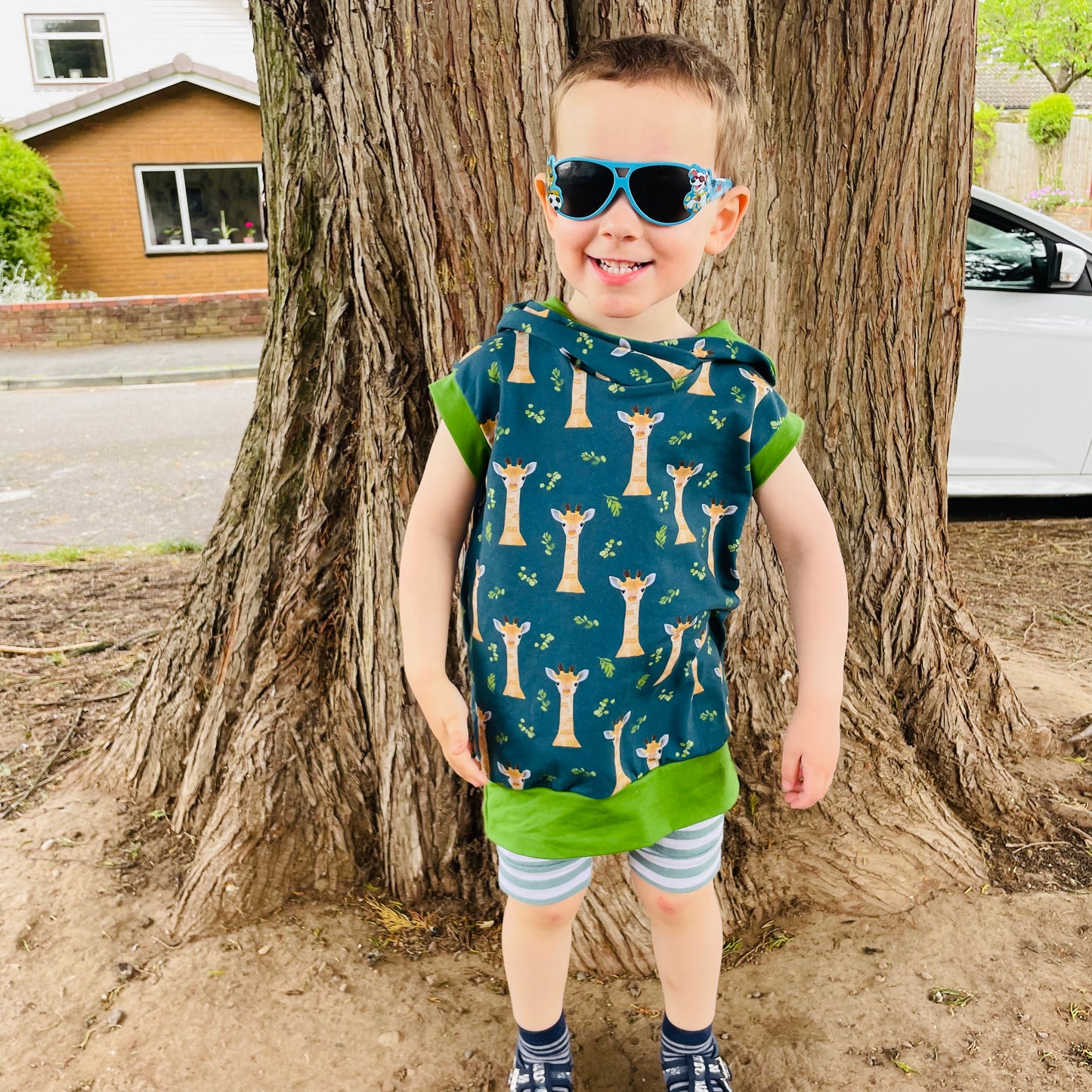 Kids Sleeveless Hoodie