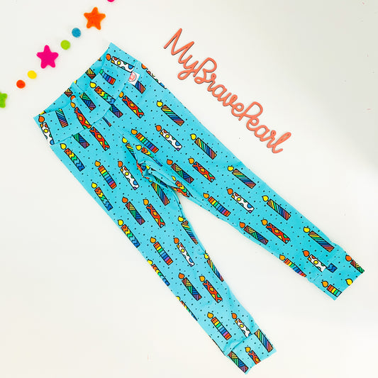 Ready To Ship Birthday Leggings