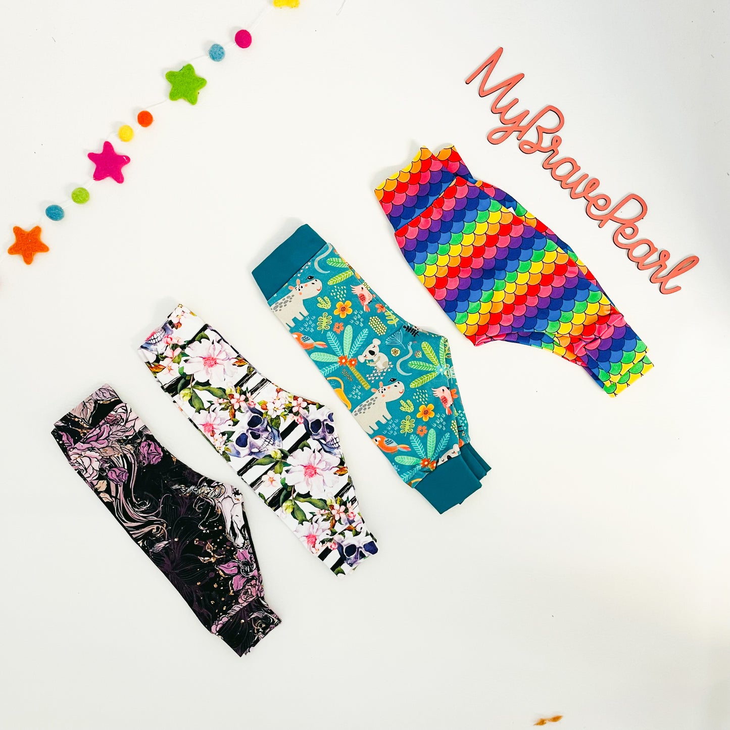 Ready To Ship Newborn Leggings