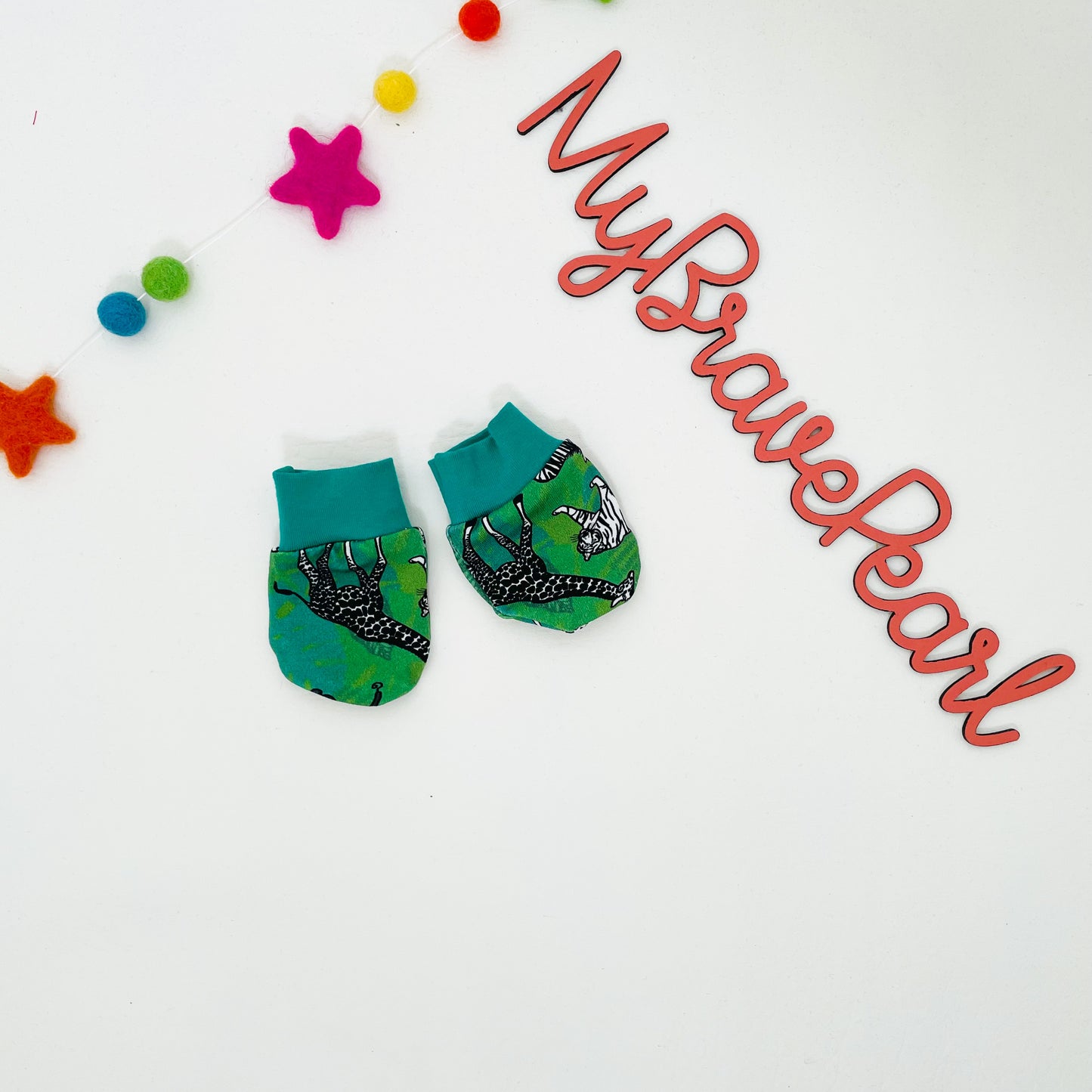 Ready To Ship Baby Scratch Mitts
