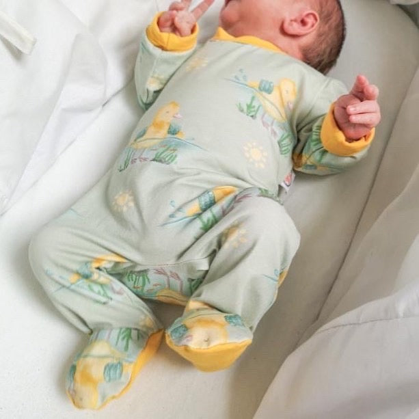 BP Baby Back Opening Babygrow