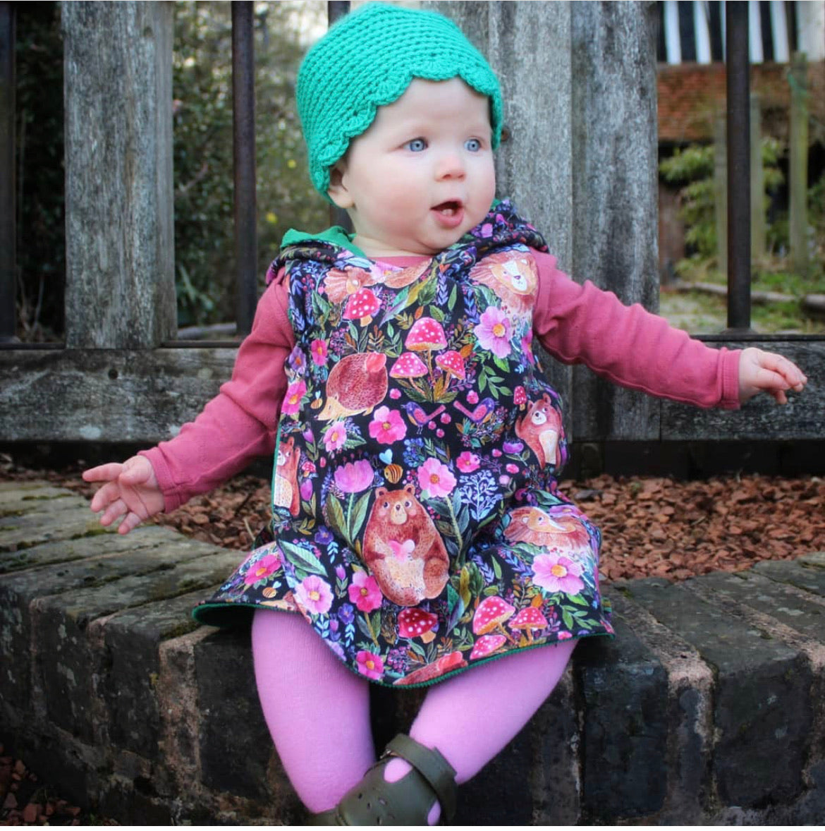 Kids Reversible Wrap Dress