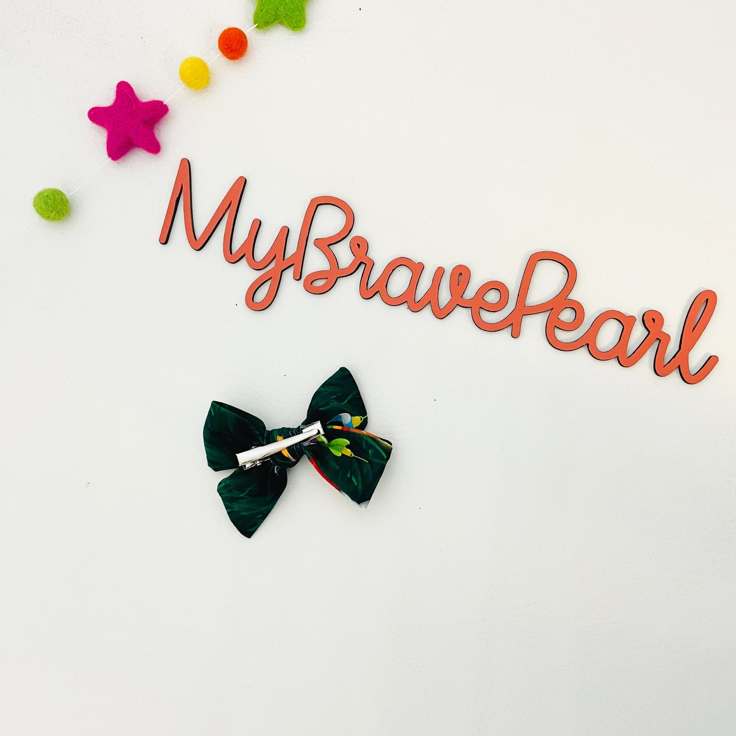 Christmas Bow Clips