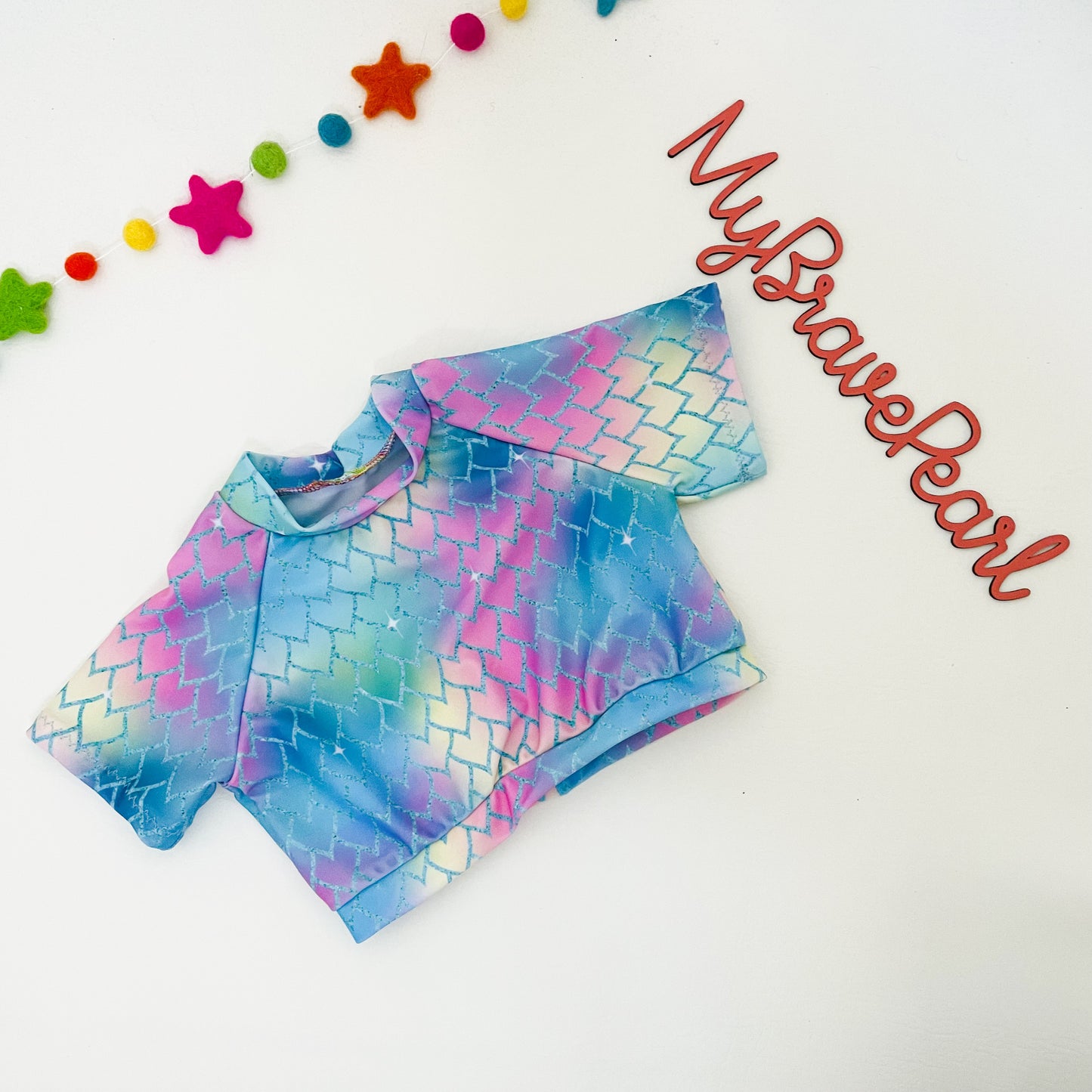 Kids Rashguard Swim Crop