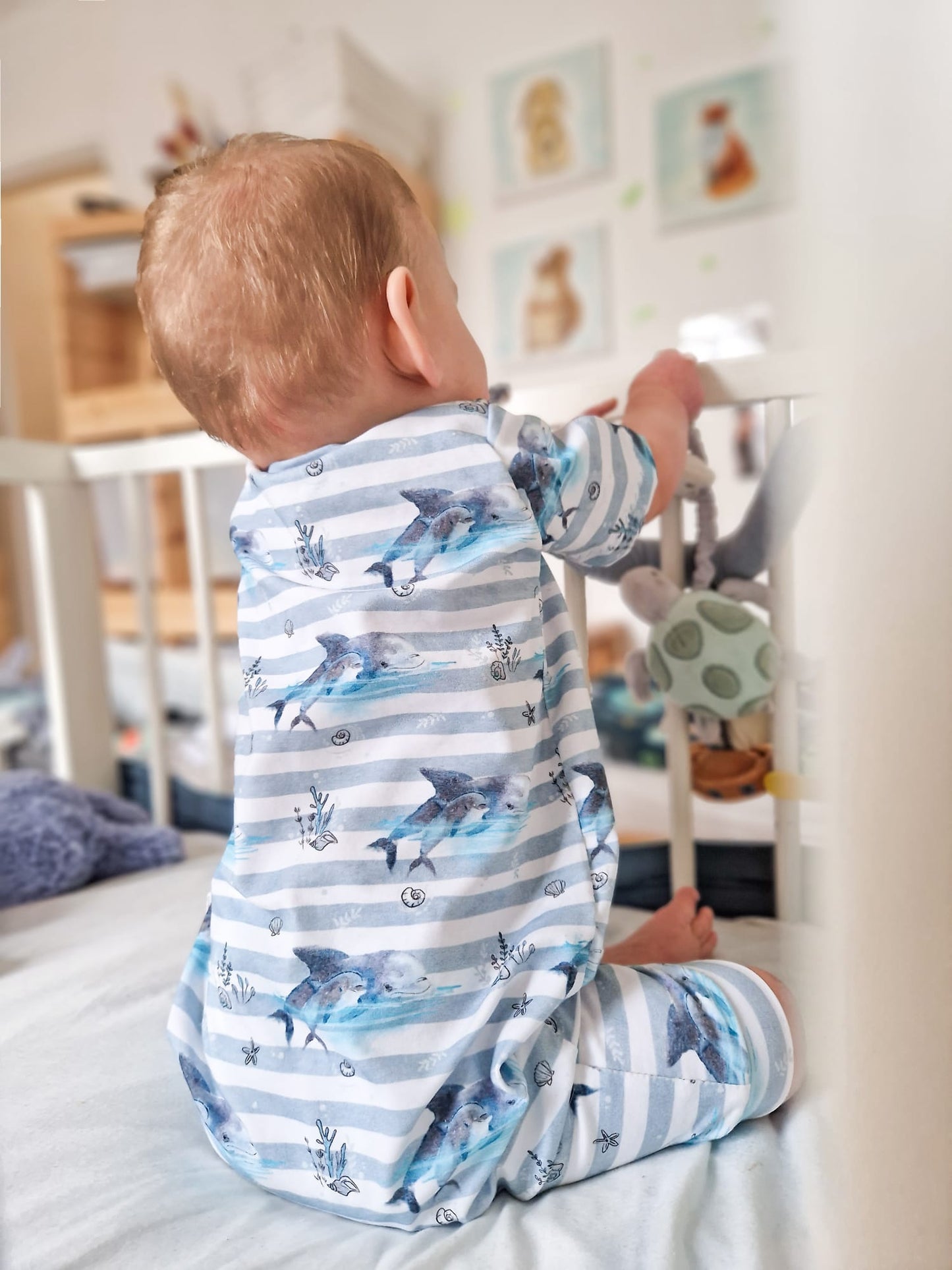 Kids Envelope Shoulder Shortie Romper