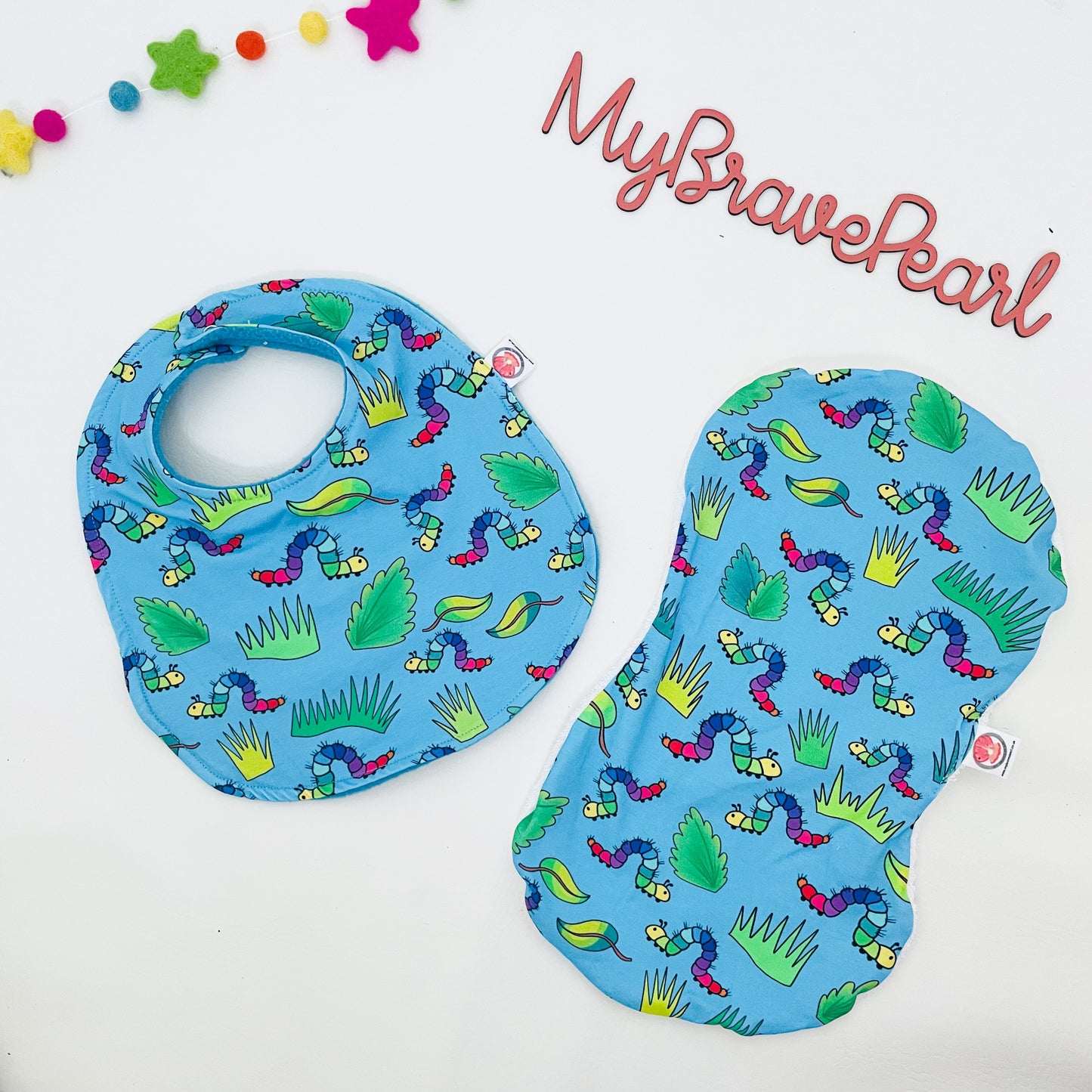 BP Baby Bib and Burp Cloth Gift Sets