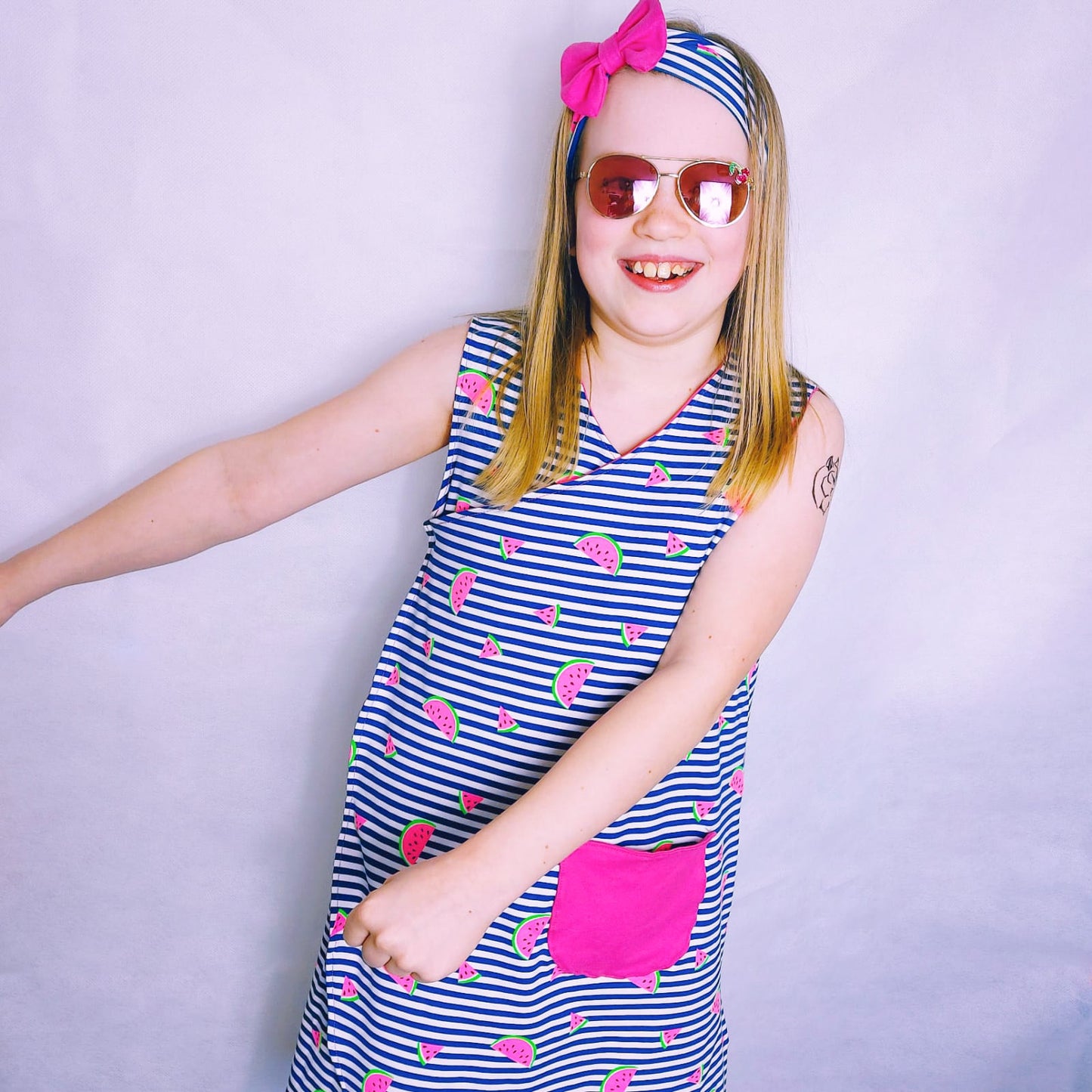 Kids Reversible Wrap Dress