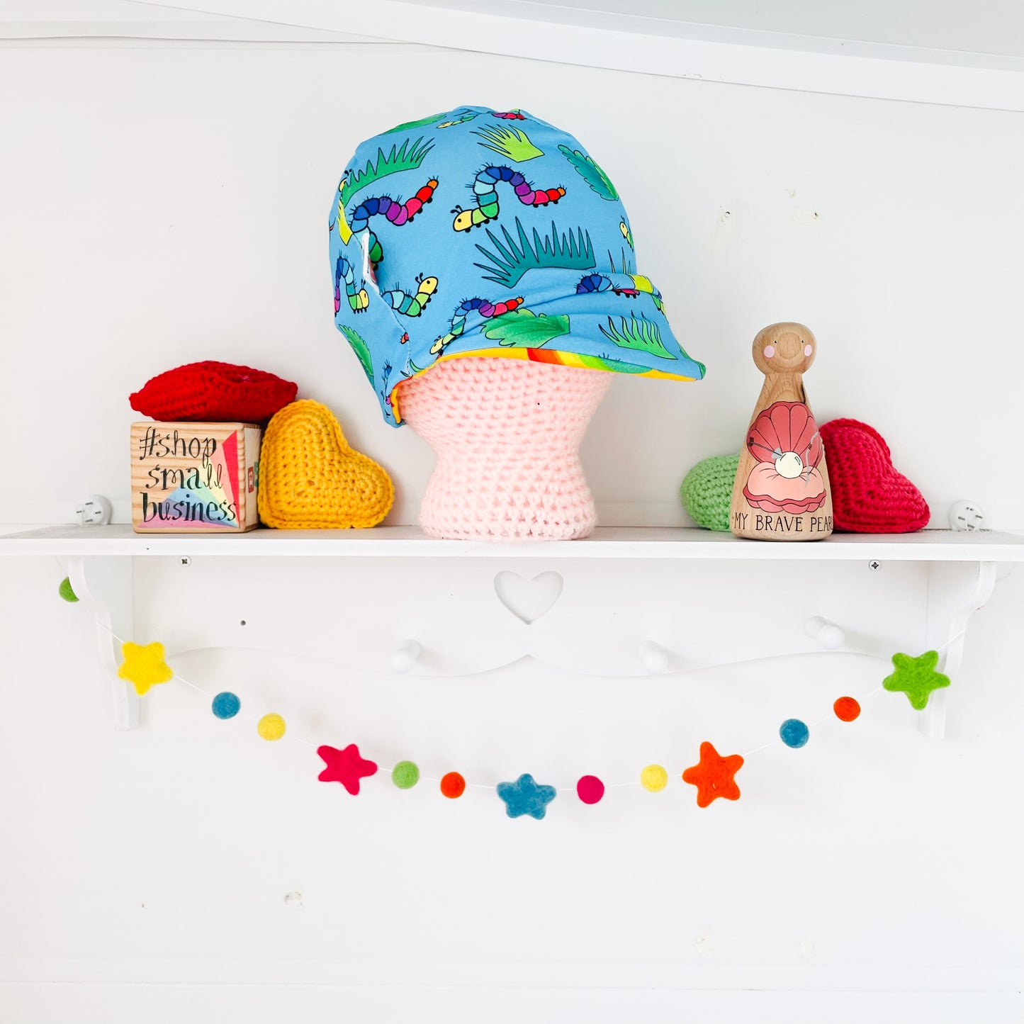 Reversible Peaked Beanie Hats
