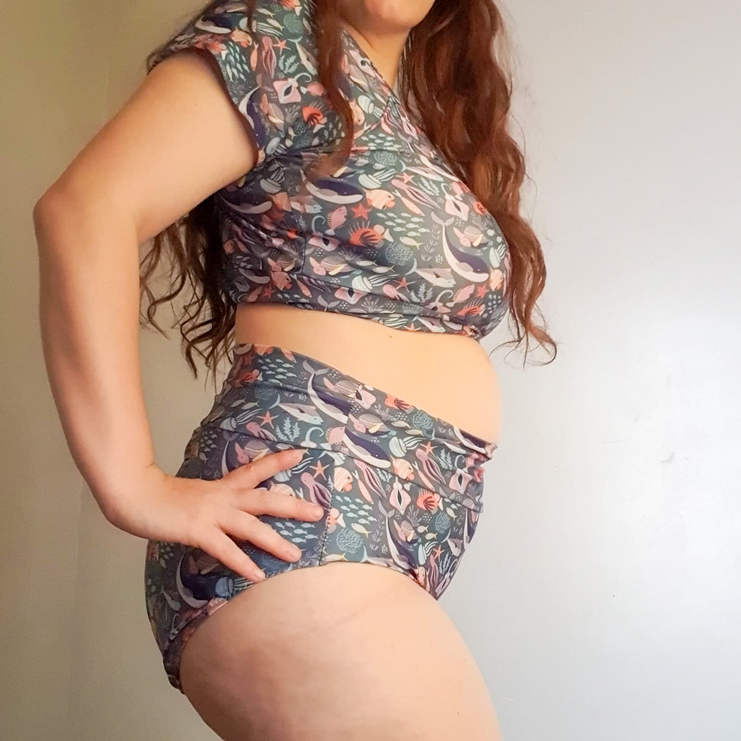 Adults Rashguard Swim Crop