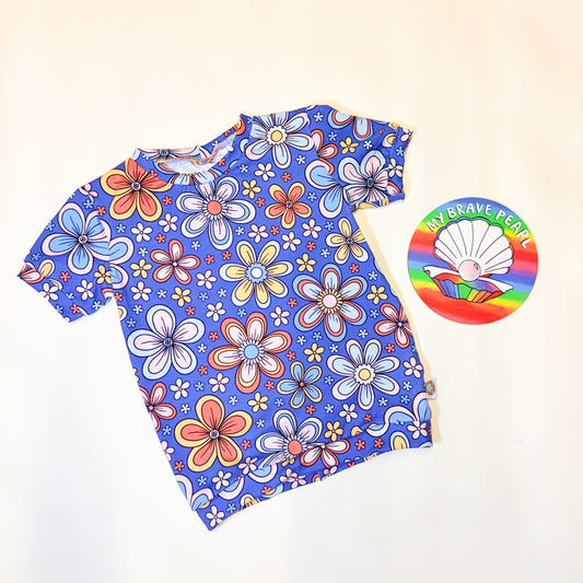 Ready To Ship 4-5Y Floral Whimsy Tee
