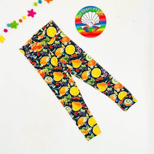 Ready To Ship 5-6Y Fruits Leggings