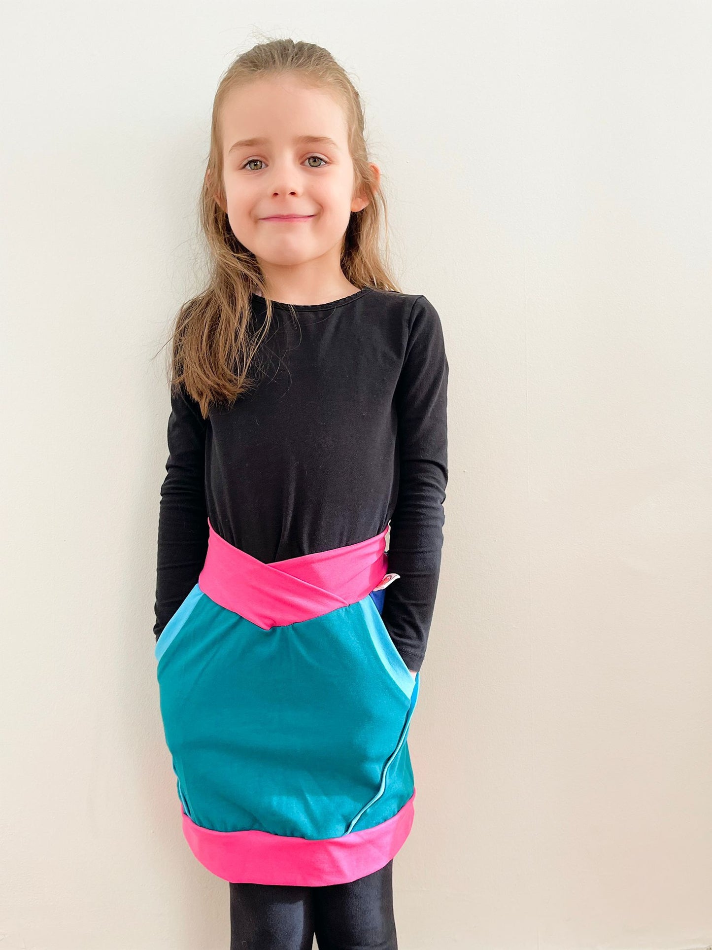 Kids Essentials Colourblocked Skirt