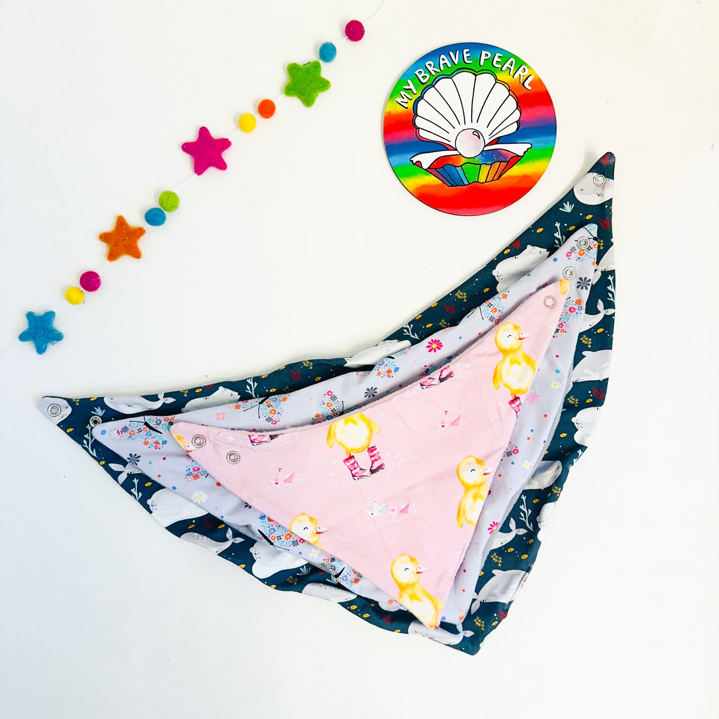 In B-Tween Bandana Bibs