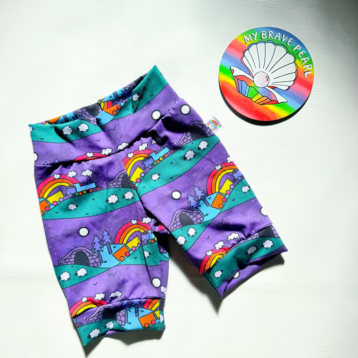 Ready To Ship 5-6Y Night Trains Jogger Shorts