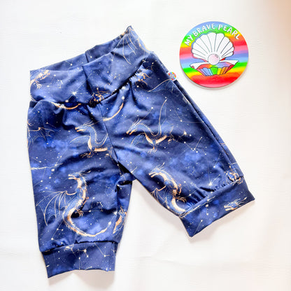 Ready To Ship 12-13Y Galactic Dragons Jogger Shorts