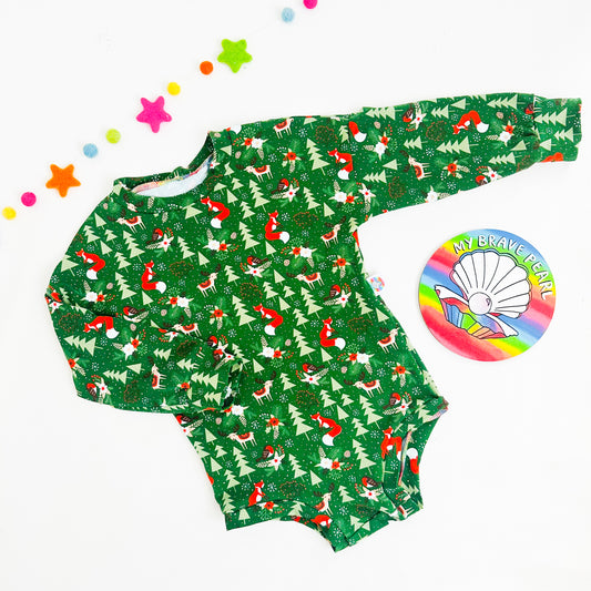 Ready To Ship 18-24M Christmas Sweater Rompers