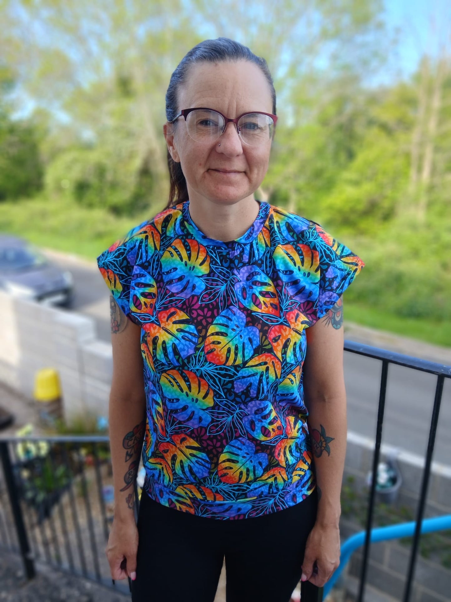 Adults Short Sleeve Dolman Tee - Curve Fit