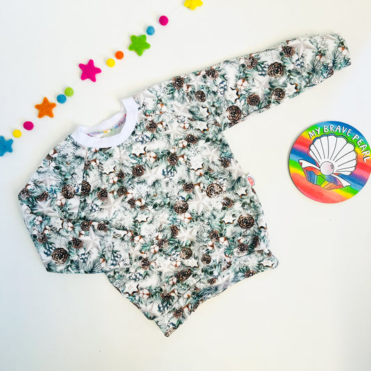 Ready To Ship 4-5Y Pinecones Christmas Sweatshirts